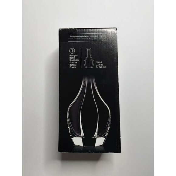 RCR Chic 1L Luxion Crystal Glass Carafe/Decanter - Picture 2 of 8